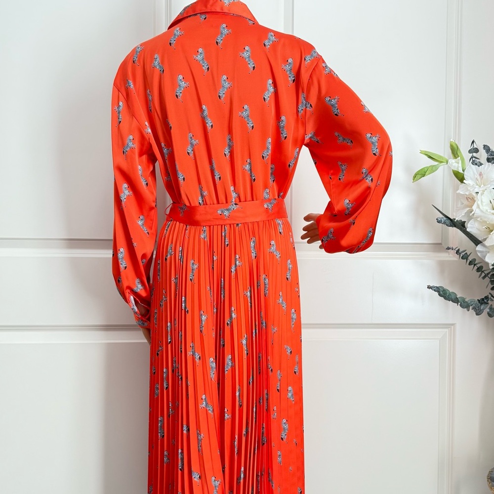 ON-34TH Zebra print Midi Dress - Picture 15 of 16